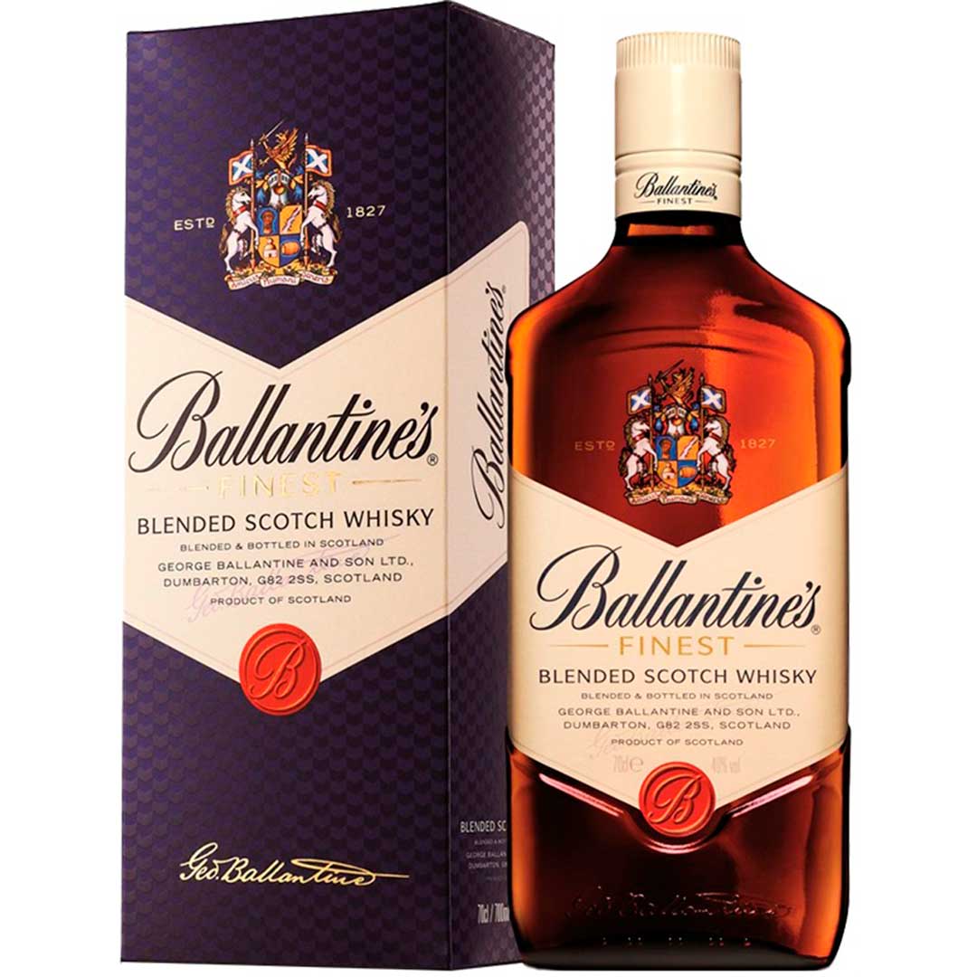 Віскі Баллантайнс Файнест металева упаковка, Ballantine's Finest in metal box 0,7 л 40% Бленд (Blended) на GRADUS.MARKET. Тел: 063 6987172. Доставка, гарантія, кращі ціни!, фото1