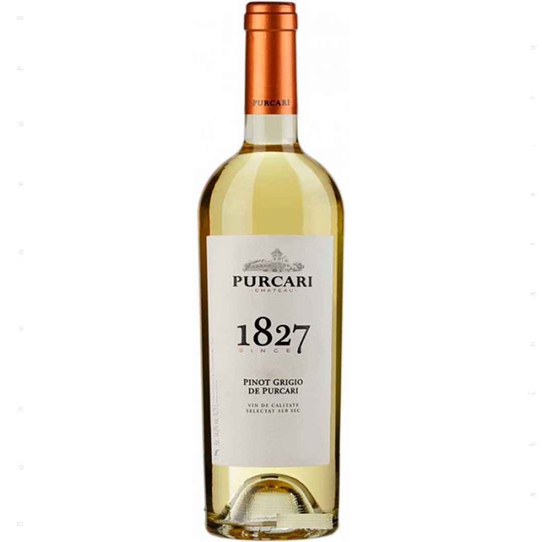 Вино Purcari Pinot Grigio белое сухое 0,75л 14% Вино сухое в GRADUS.MARKET. Тел: 063 6987172. Доставка, гарантия, лучшие цены!, фото1