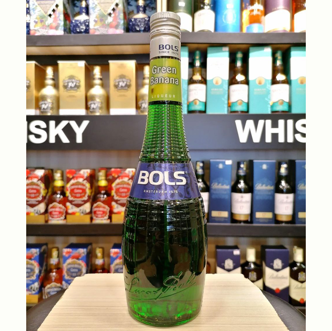 Лікер Bols Green Banana 0,7л 17% Лікери на GRADUS.MARKET. Тел: 063 6987172. Доставка, гарантія, кращі ціни!, фото2