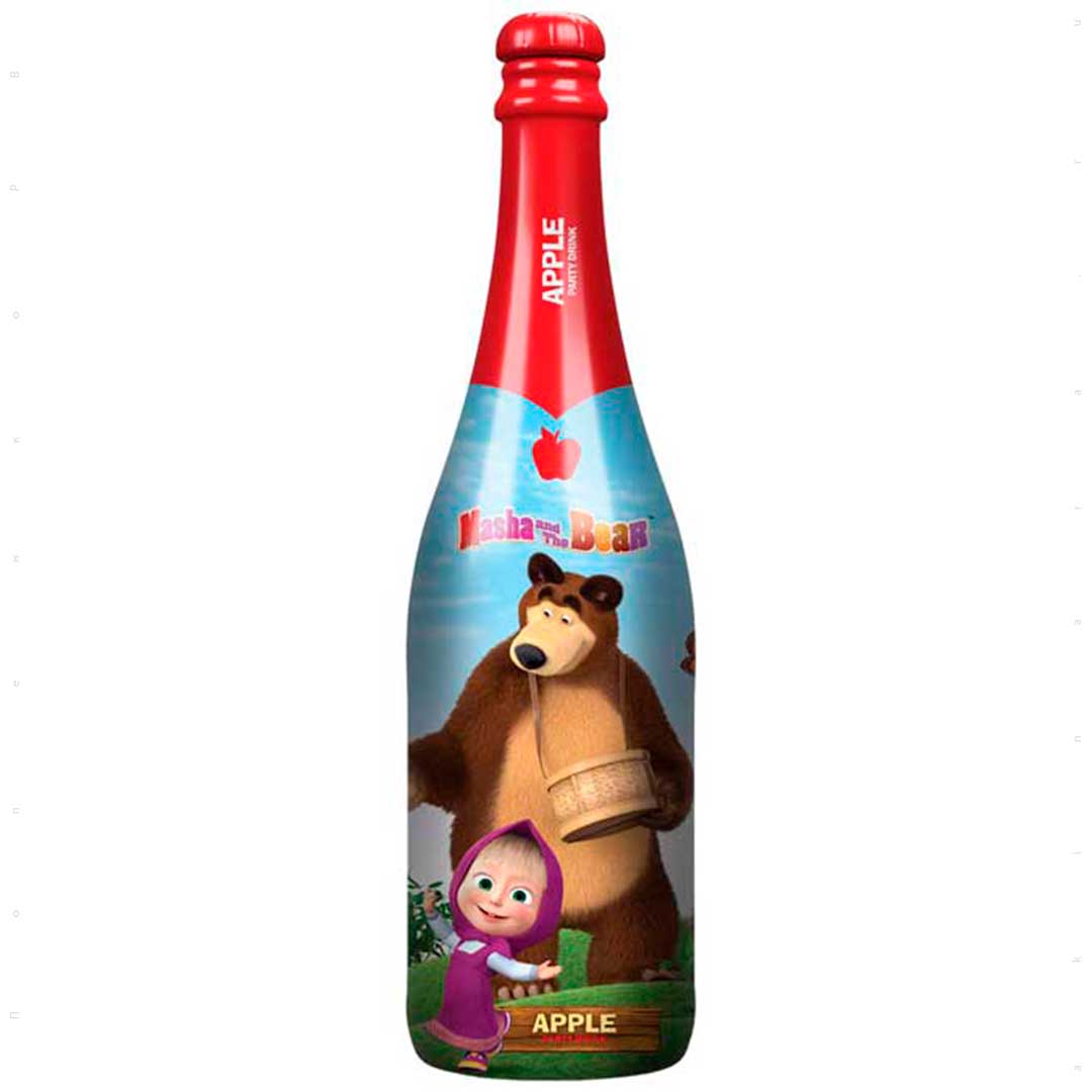 Детское шампанское Royal Sekt Masha and The Bear безалк. со вкусом яблока 0,75л 0% Детское шампанское в GRADUS.MARKET. Тел: 063 6987172. Доставка, гарантия, лучшие цены!, фото1