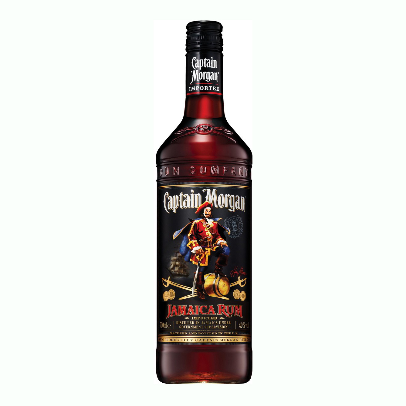 Ром Captain Morgan Jamaica 0,7л 40% Ром чорний на GRADUS.MARKET. Тел: 063 6987172. Доставка, гарантія, кращі ціни!, фото1